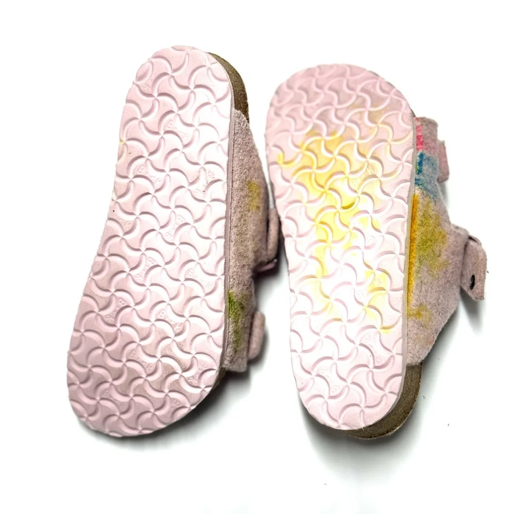 BIRKENSTOCK GIRLS‎ ARIZONA RIVET WOOL FELT SANDALS